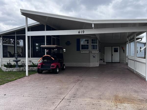 419 Tennis Lane a Winter Haven, FL Mobile or Manufactured Home for Sale